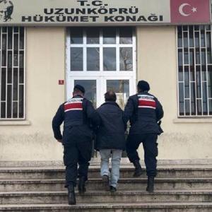 Edirne’de 6 yıl hapis cezasıyla aranan hükümlü yakalandı