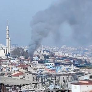 İstanbul- Fatihte iş yerinin deposunda çıkan yangın söndürüldü