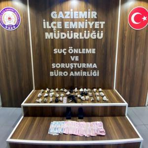 İzmirde uyuşturucu operasyonu; 1 gözaltı