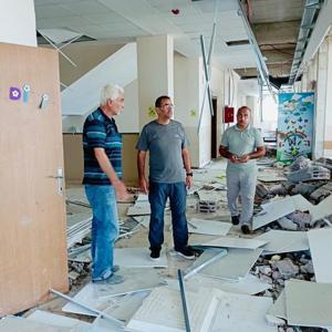 Hatay’da depremde hasar gören okullarda tadilat sürüyor