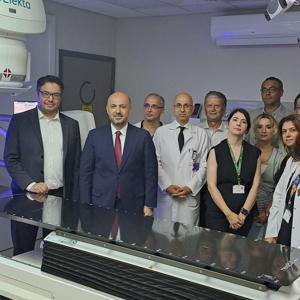 Linac radyoterapi cihazı Adana Şehir Hastanesinde