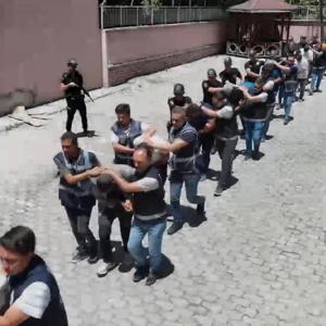 Konyada  102 kişi yakalandı