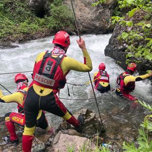 Uzungölde Dereye Düşen Faisalı Arama Çalışmaları