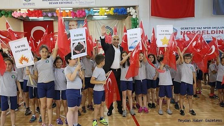 Bakırköy Belediyesi’nden çocuklara 10 branşta ücretsiz yaz spor okulu