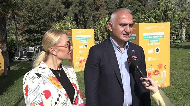 Bakan Mehmet Nuri Ersoy, Kültür Yolu Festivalini anlattı