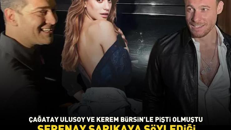 Çağatay Ulusoy ve Kerem Bürsinle pişti olmuştu Serenay Sarıkaya türkü söyledi, sosyal medya yıkıldı