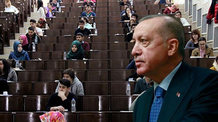 Cumhurbaşkanı Erdoğandan YKSye girecek öğrencilere mesaj
