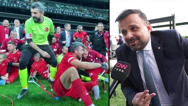 3 kez üst üste Avrupa Şampiyonu olan Ampute Milli Takımı CNN TÜRK’te