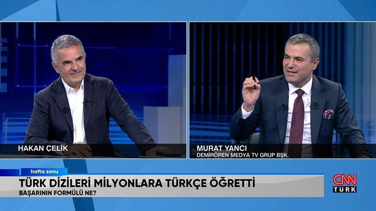 Demirören Medya TV Grup Başkanı Murat Yancı, Türk dizilerinin stratejik önemini anlattı